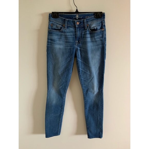 7 For All Mankind High Rise Roxanne Skinny Jean - Picture 2 of 6